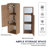 10''  Wall Mounted Storage Cabinet