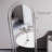 Light luxury full-length mirror, floor-standing rotating dressing full-length mirror