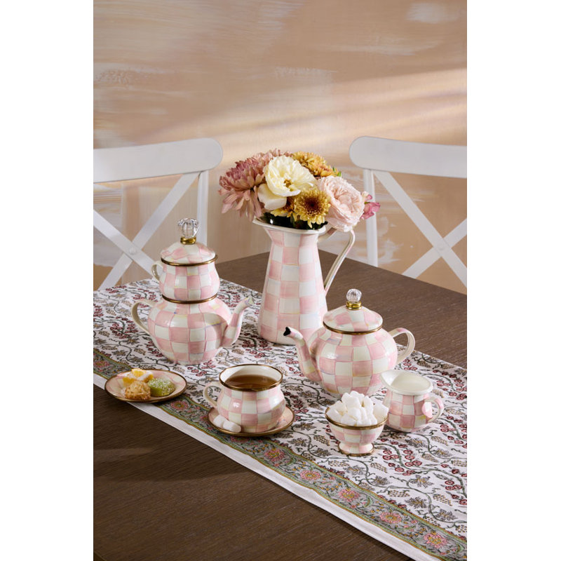 Rosy Check Saucer