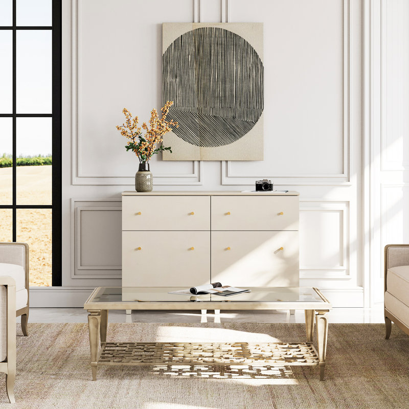 Lysiane Accent Cabinet, Beige