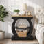 23.62cm W Manufactured Wood Bedside Table-2099300992