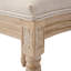 Chaises de salle à manger de style champêtre beige haut de gamme Amando, chaises rembourrées avec dossier en rotin de polyéthylène, techniques de tréfilage et de sculpture-1160225982