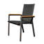 MIMO 4-Piece Aluminium Dining Chair Set