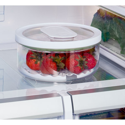 iDesign iD FRESH BPA-Free Recycled Plastic Produce Storage Bowl, Small