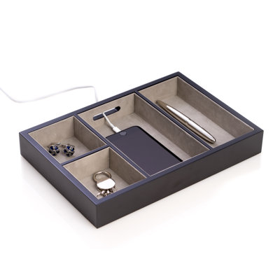 Wood Jewelry Organizer Tray +