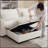 Versatile Corduroy Fabric Ottomans For Customizable Sofa Combinations And Ultimate Comfort-1263945796