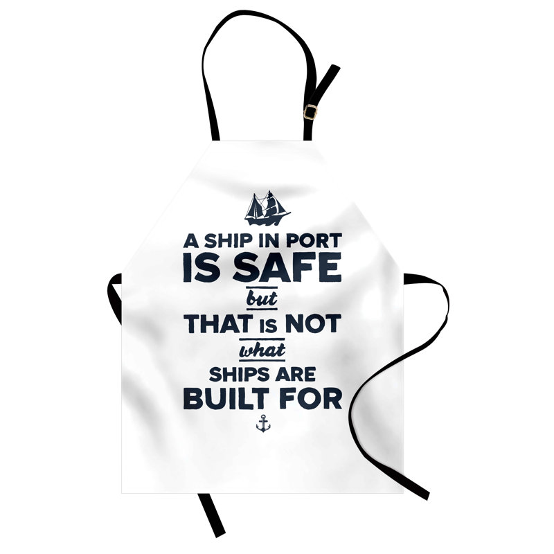 No Pattern Bib Apron