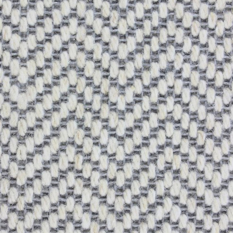 Stair Runner Chevron / Zig Zag Wool Looped / Hooked Area Rug, Runner 50 x 600 cm