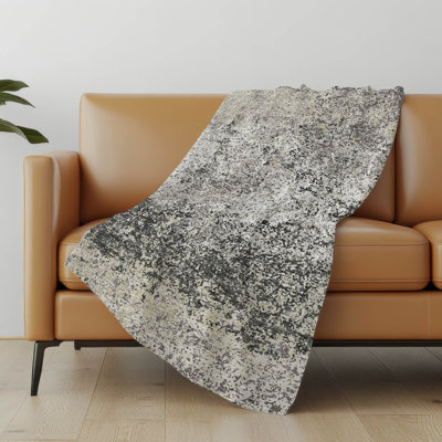 Premium Machine Washable Addison Sherpa Throw Blanket