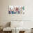 " Pastel Flowers Multi Piece Canvas Print " 3 - Pieces-93058481