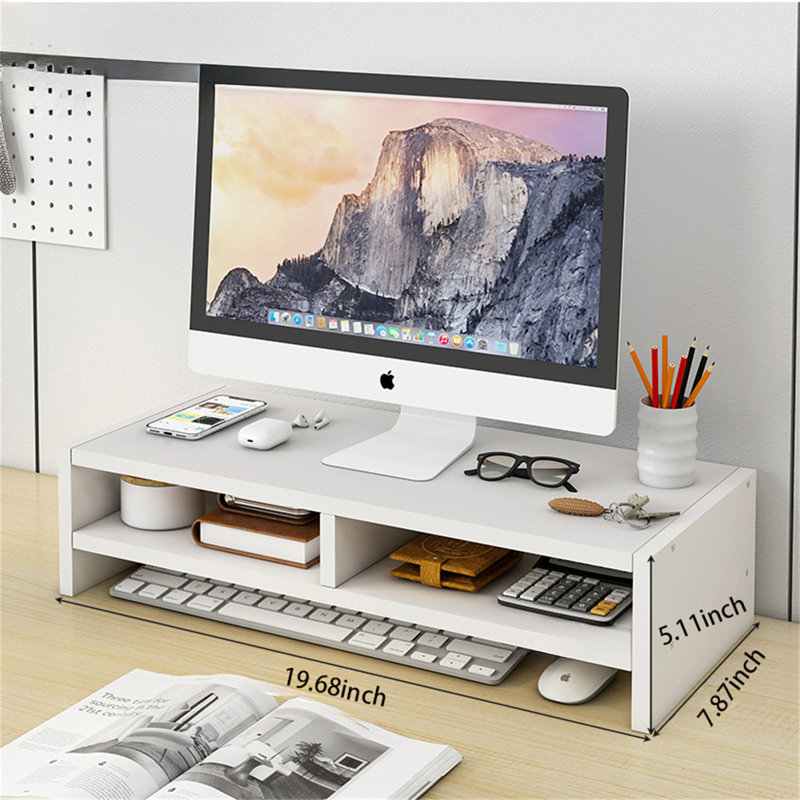 Support durable pour ordinateur, Blanc
