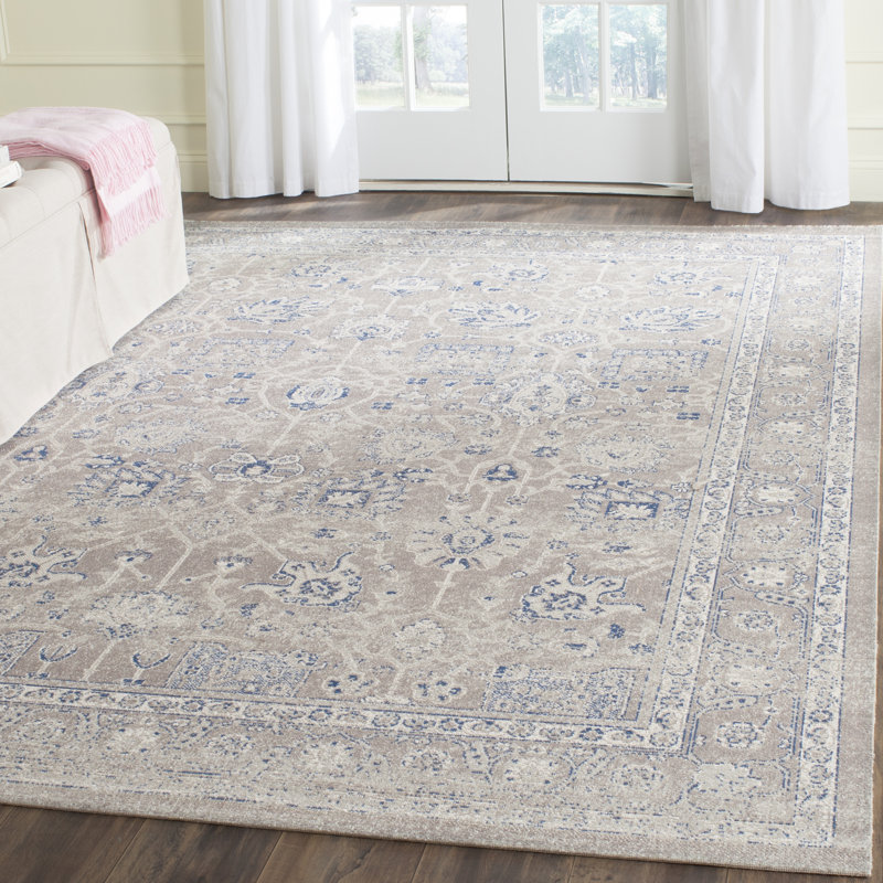 Borgen Oriental Cotton Hand Woven Area Rug, Rectangle 122 x 183 cm