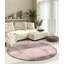 , Antique pink Leon high pile rug-101705032