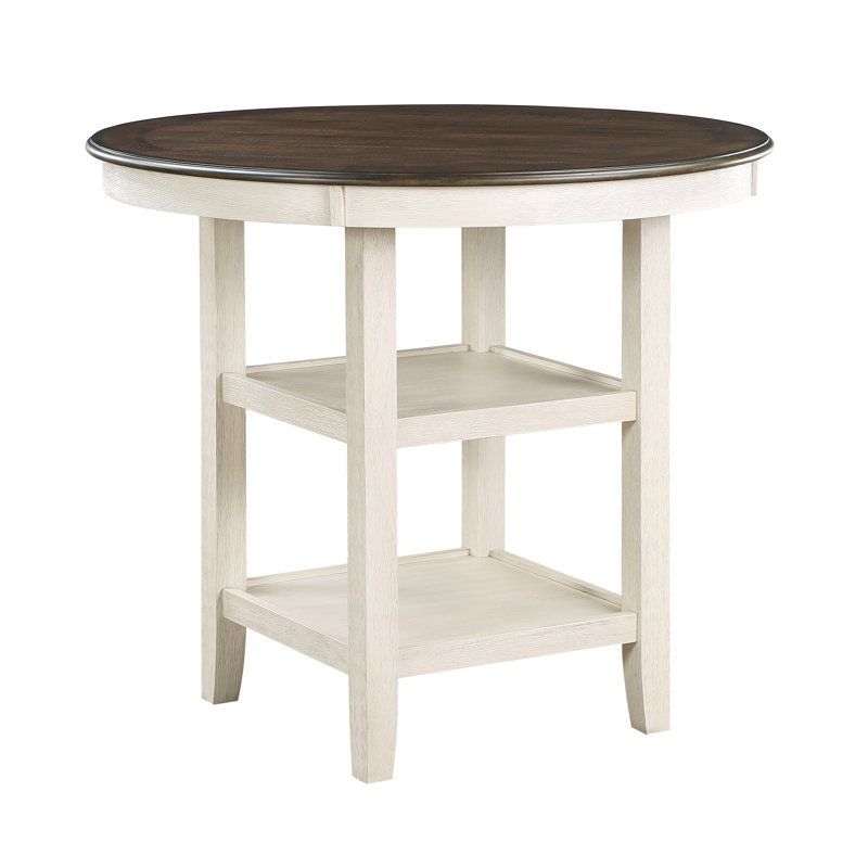 Table à hauteur de comptoir Leclar, Beige