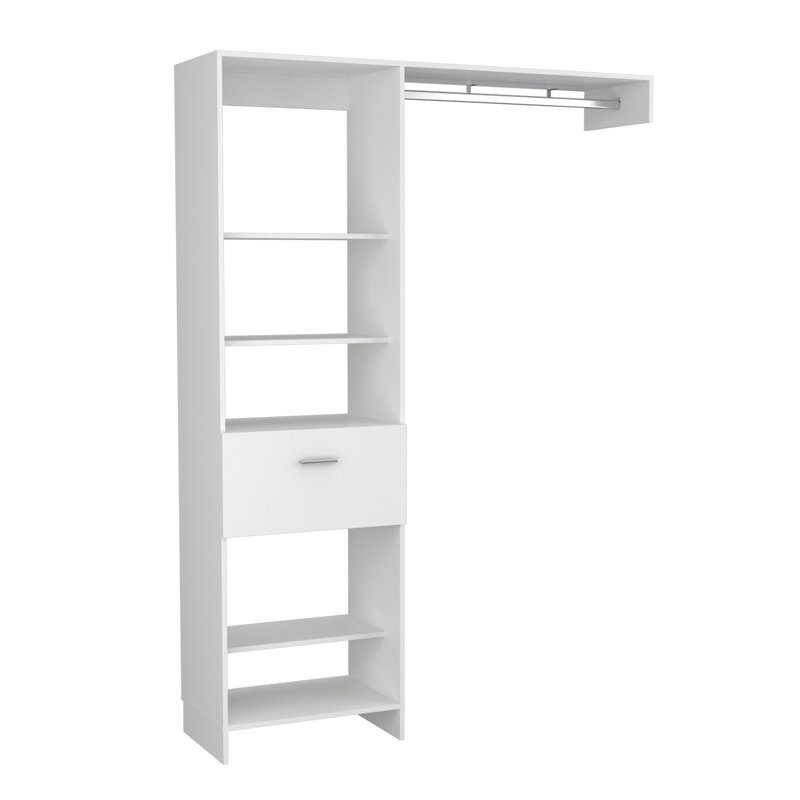 150 système de garde-robe britannique, chambre à coucher, Blanc
