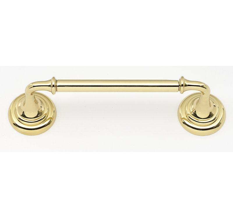 Swing Wall Mounted Tissue Holder, Polished Brass