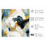 «Abstract Brush Strokes», reproduction d'art moderne sans cadre-676761966