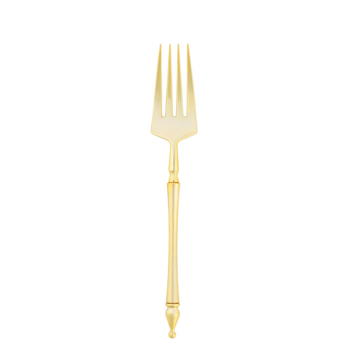 Muchuan Flatware Plastic Gold Salad Forks