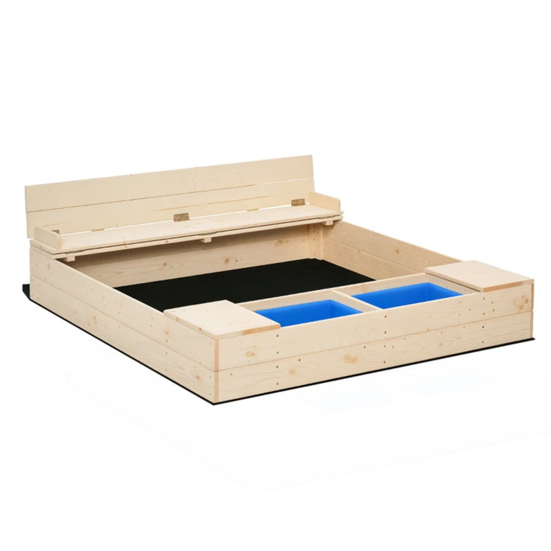 Bac à sable en bois pour enfants