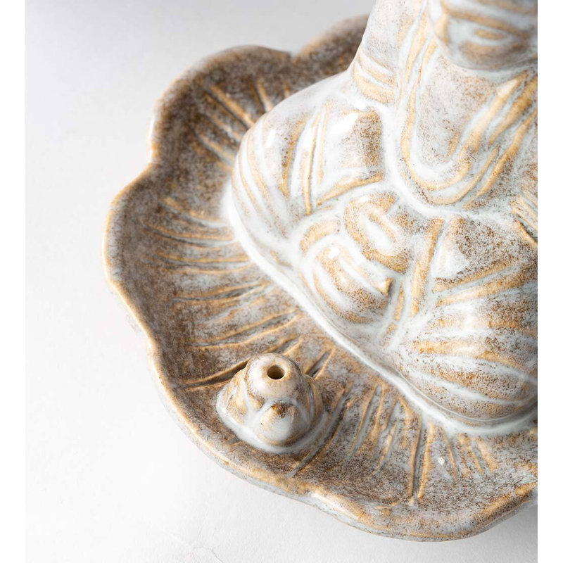 Ceramic Buddha Incense Holder