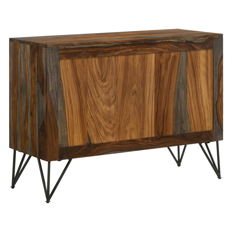 Komomo Sheesham Gray 2 - Door Accent Cabinet