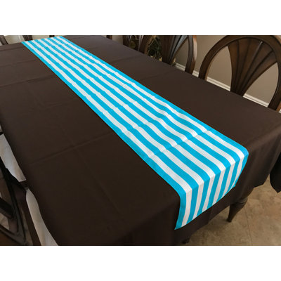Stripes Print Table Runner
