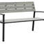 Banc de jardin en aluminium Abrego-862372922