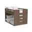 Lit superposé double en bois massif Cohn-1599773319-1599773316