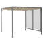 Milanna 3 x 3m Metal Pergola