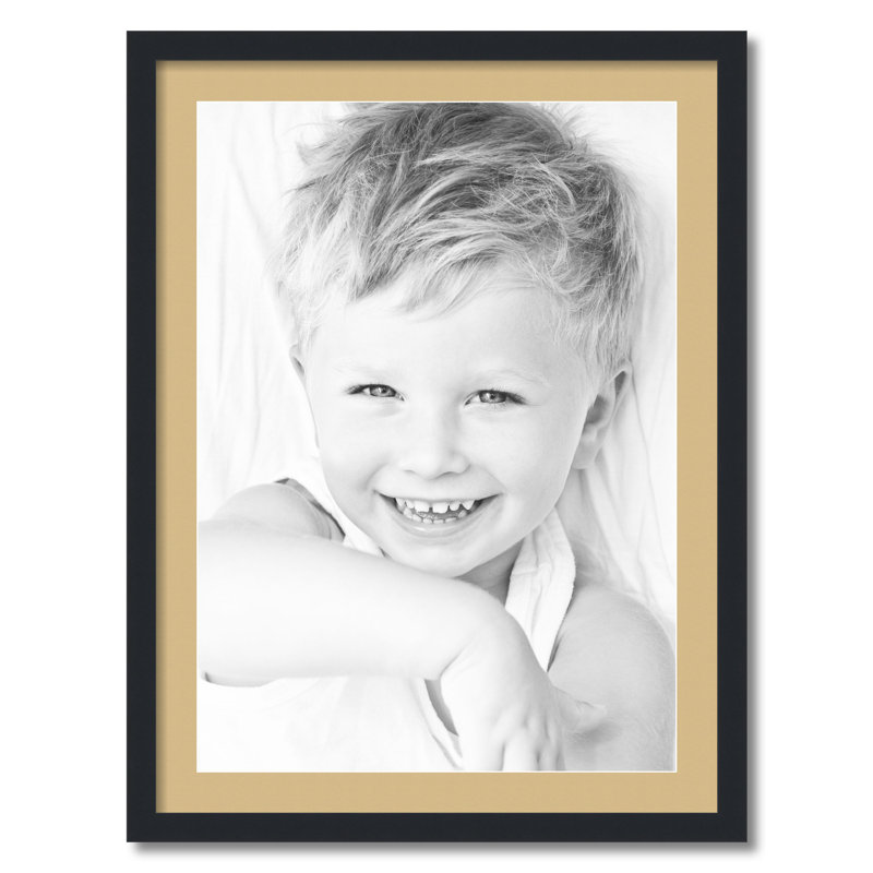 Cadre pour photo simple 20 "x 28" en bois mat, Automne doré