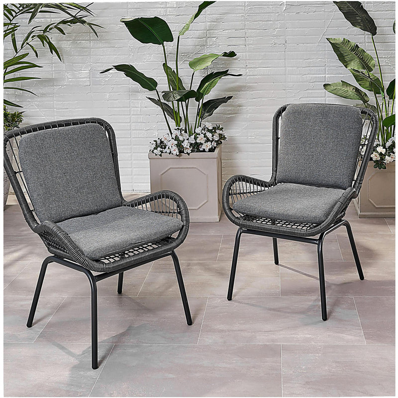 Chaise de salon moderne à texture moderne, Gris, Gris