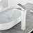 1 Hole Waterfall Bathroom Vessel Faucet With Pop-Up Drain Assembly Single Handle Bathroom Vessel Sink Faucets Modern Stainless Steel High Tall Bathroom Basin Mixer Taps-108689365