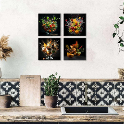 Abstract Canvas Wall Decor
