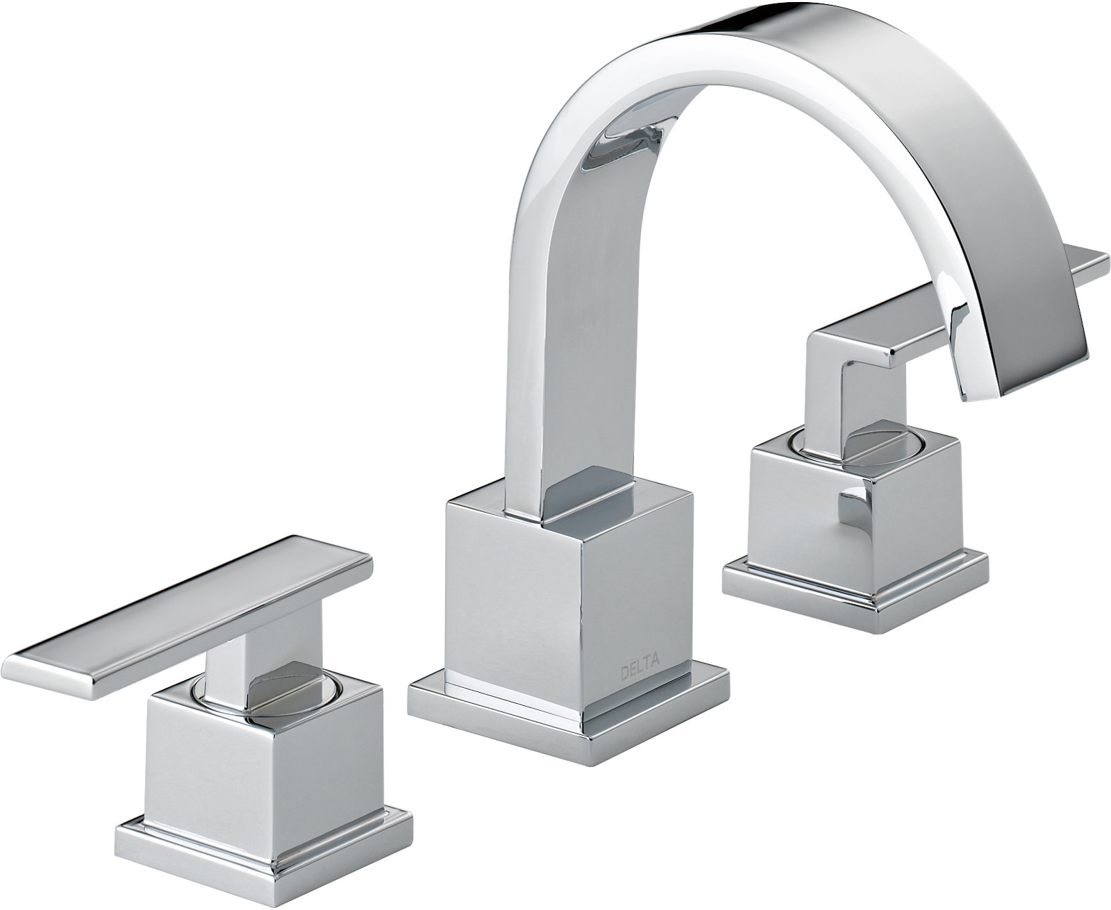 Vero Widespread Bathroom Faucet with Drain, Chrome