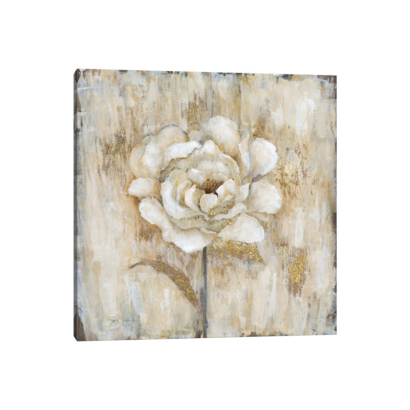 Venetian Gold Botanical I by Tava Studios - Wrapped Canvas Gallery-Wrapped Canvas Giclée