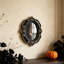 Cadre photo vintage en forme de boîte, style gothique, noir et or en relief, cadre creux profond, boîte à fleurs séchées à décorer soi-même.-418380215