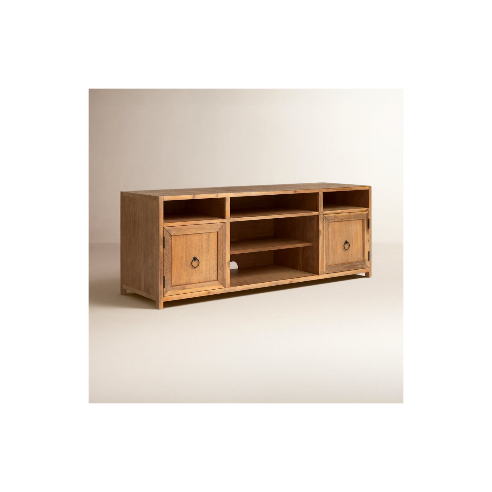 Elin 65'' Media Console, Natural