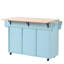 Wood Kitchen Island-126649115