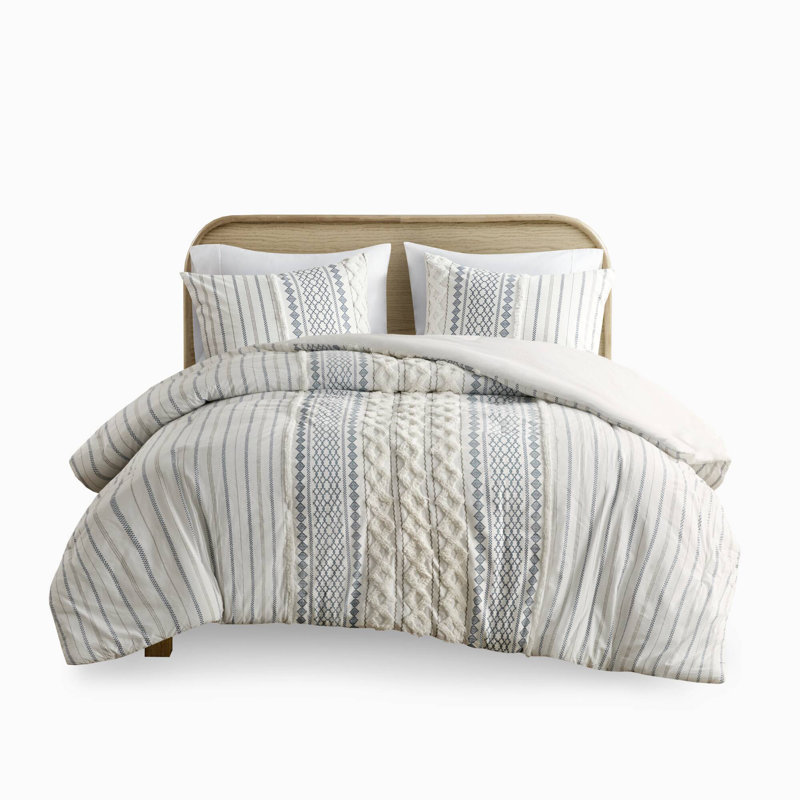 Premium Cotton Comforter Bedding Sets, Chenille Design For Bedroom