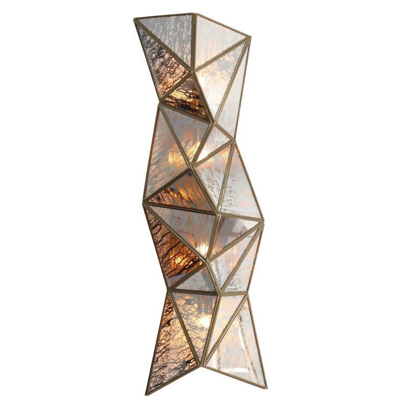 Metropolitan 4Light Wall Sconce In Artisan Brass Finish