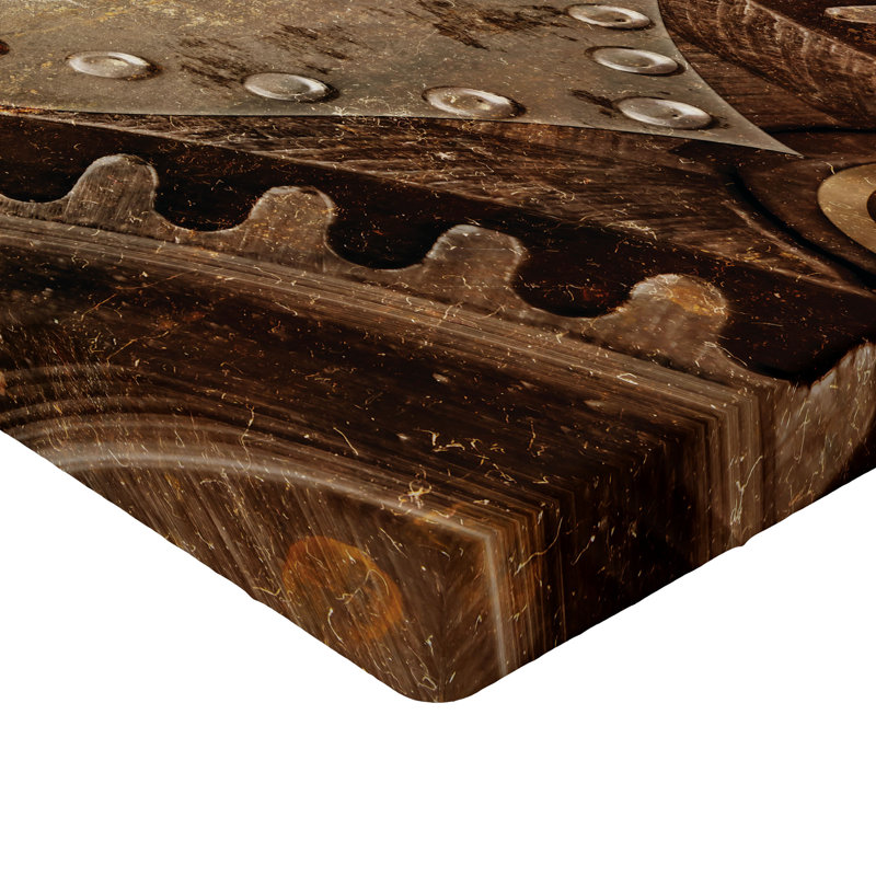 Drap-housse Ambesonne Steampunk 2 pièces, Drap-housse grand