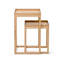 Tables gigognes en bois massif-91973287