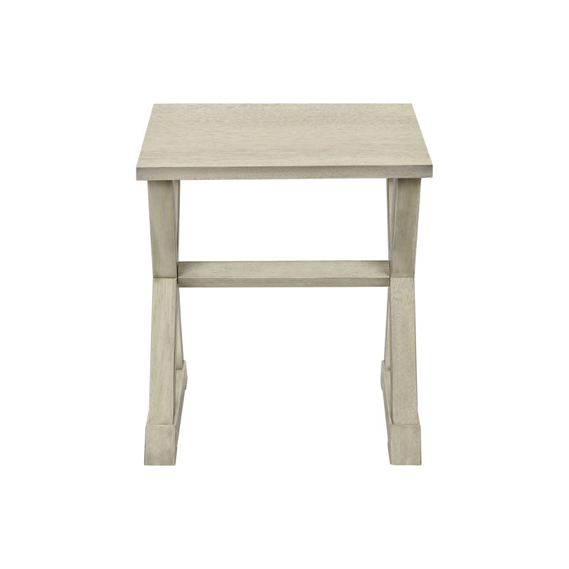 Accent Table,End,Side Table,Square,Nightstand for Bedroom,Living Room, Gray