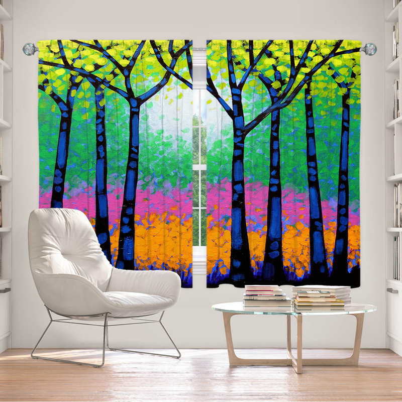 Delaughter Room Darkening Curtain Pair, 56" W x 78" L