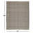 Rectangle Fleurette Area Rug-996823986