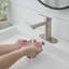 Single-Hole Single-Handle Bathroom Faucet With Pop-Up Drain Assembly-106837647