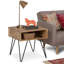 Moderne - Table de bout - Naturel