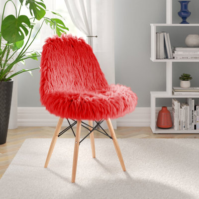 Chaise d'appoint avec pieds en hêtre