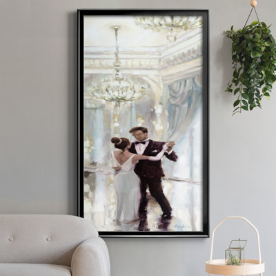 Ballroom Dancing - Peinture sur toile encadrée
