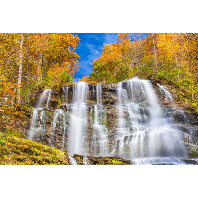Amicalola Falls, Georgia, USA by Sean Pavone - Wrapped Canvas Print, 30cm H x 46cm W